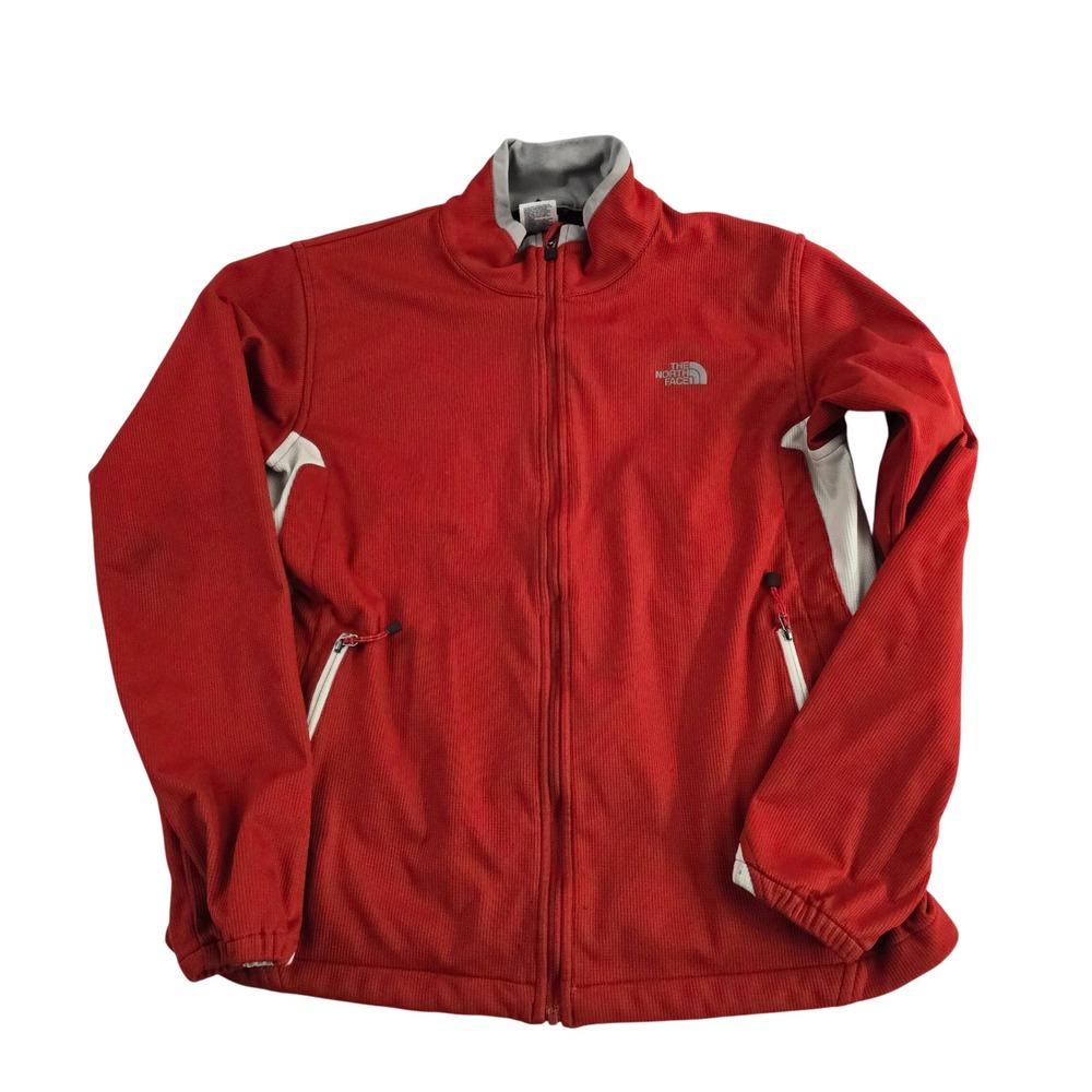 The North Face Flight Series Red Fleece Zip Up Jacket Womens LG